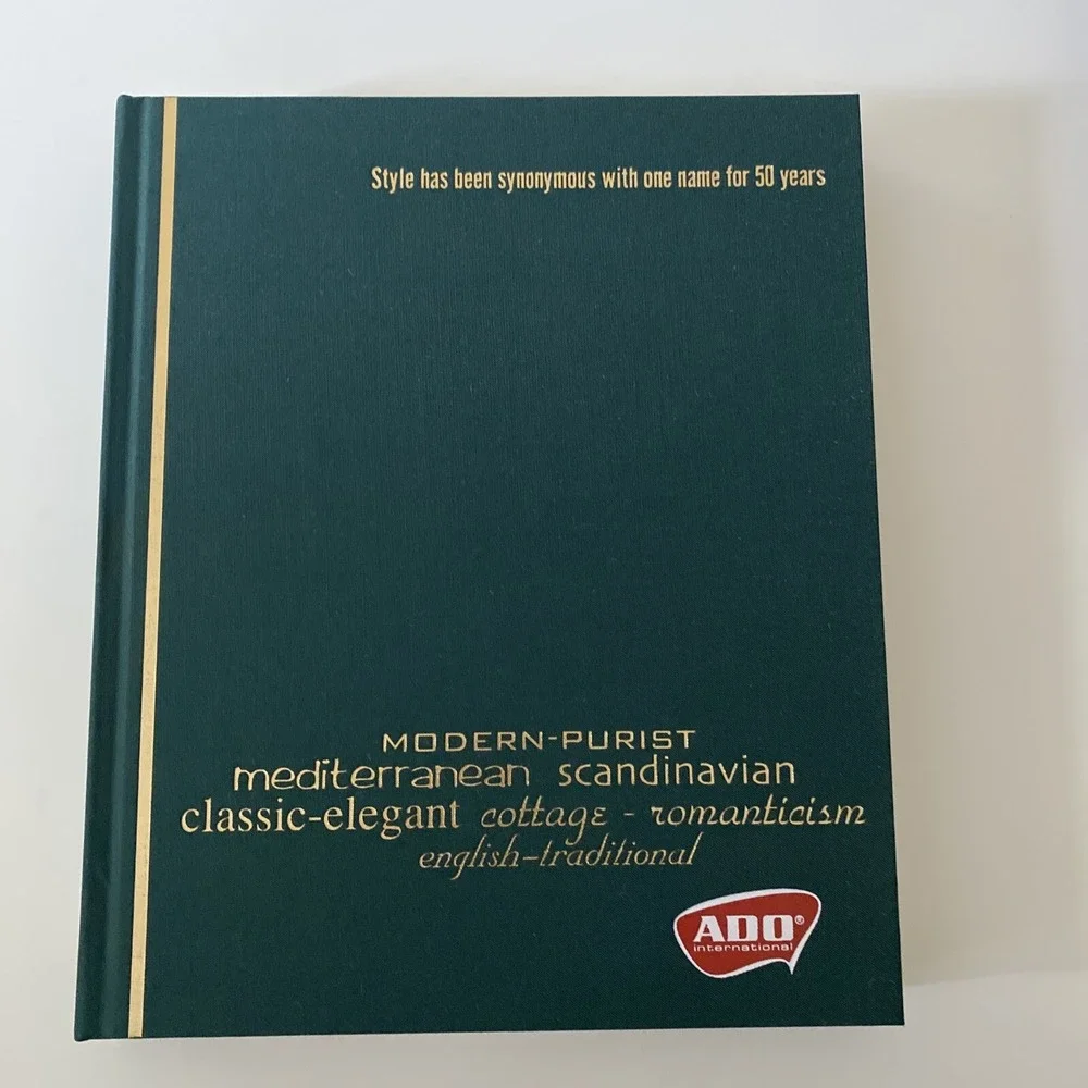 2004 ADO Int'l, 50th Anniversary Book, modern Scandinavian drapery design